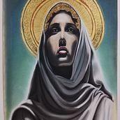 Meu projeto do curso: Retrato realista com giz pastel. Un projet de Illustration traditionnelle, Beaux Arts, Dessin, Dessin de portrait , et Dessin réaliste de Roger Margutti - 22.10.2023