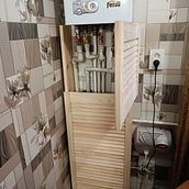 Wooden casing for fittings. Un proyecto de  de Denys Moroz - 27.05.2023