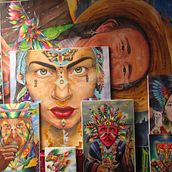 Visiones obras artísticas . Un progetto di Belle arti e Pittura di andrescamachoart - 28.10.2023