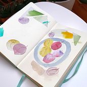 My project for course: Illustrating Nature: A Creative Exploration. Un progetto di Illustrazione tradizionale, Pittura, Disegno, Pittura ad acquerello, Illustrazione con inchiostro e Illustrazione naturalistica di Nina Šarišská - 28.10.2023