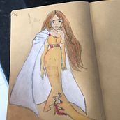 Mi proyecto del curso: Ilustración de bocetos de moda. Traditional illustration, Sketching, Fashion Design, Digital Drawing, and Fashion Illustration	 project by Katherine Rey - 10.25.2023