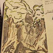 My project for course: Daily Sketching for Creative Inspiration. Traditional illustration, Sketching, Creativit, Drawing, and Sketchbook project by Pavel Horbonos - 10.20.2023
