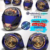 Día 29 Inktober #agv #agvhelmets #ls2helmets #ls2 #shoei #bell #bonustrack #scorpion #arail #ruroc #rurocmoto #helmets #airohhelmet #suomi #roof #inktober #notodoanimacion #3D #characterdesing #inktober2023 #inktober #diseñospersonalizados #moto #motorcy. Un progetto di Design e 3D di Natalia DN - 28.10.2023