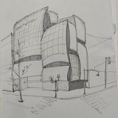 Mi proyecto del curso: Sketching de fin de semana. Architecture, Sketching, Drawing, Architectural Illustration, Sketchbook, and Spatial Design project by victoriaacevedovacherand - 02.19.2025