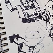 Wall.E 1.0. Un progetto di Disegno e Illustrazione con inchiostro di Christine Jane Lara Monot - 29.10.2023