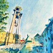 My project for course: Expressive Watercolor Painting: Create Compelling Illustrations . % Zuzana Kochánková tarafından hazırlanan Güzel sanatlar, Tablo, Sulubo, Ve a Resim projesi - 10.29.2023
