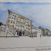 Skizzen. Architecture project by Richard Gustav - 10.29.2023