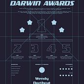 The Talent Show of... DARWIN AWARDS. Un progetto di Graphic design, Design dell’informazione e Infografica di Eduardo Monzón Luengo - 30.10.2023