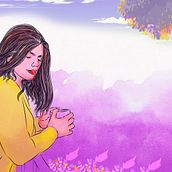 My project for course: Digital Background Painting for Animation Ein Projekt aus dem Bereich Traditionelle Illustration, Animation, Digitale Illustration und Digitale Malerei von Monira Alam - 26.08.2023