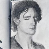 Final course project. Sketching, Drawing, Portrait Drawing, Artistic Drawing, and Sketchbook project by Maite Núñez di Segni - 10.30.2023