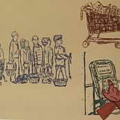 Parkinsons Disease . Traditional illustration, and Digital Illustration project by George Parker-Conway - 10.30.2023