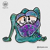 Día 30: Monstruo #31Days31Drawings2023. Un proyecto de Ilustración tradicional de Miriam Yamamoto - 30.10.2023