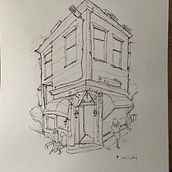 Mi proyecto del curso: Dibujo arquitectónico expresivo con marcadores de colores. Sketching, Drawing, Architectural Illustration, Sketchbook & Ink Illustration project by José María Durán Rodríguez - 10.31.2023