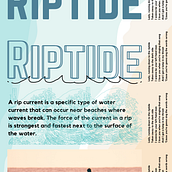 Riptide. Un proyecto de Diseño tipográfico de Rienna - 31.10.2023