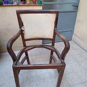 Mi proyecto del curso: Restauración y tapizado de sillas. Un progetto di Artigianato, Design e creazione di mobili, Interior design, DIY, Falegnameria , Upc e cling di cecilia_pitro - 31.10.2023