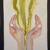 My project for course: Illustration of Hands with Expressive Watercolors. Pintura, Pintura em aquarela, e Desenho anatômico projeto de Deidre Elam-Rye - 31.10.2023