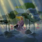Mi proyecto del curso: Escenas atmosféricas en Procreate: pinta con colores y luces . % aldaoudfarah tarafından hazırlanan Dijital İllüstras, Ve on projesi - 11.01.2023