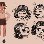 My project for course: Drawing Appealing Characters with Personality. Character Design, Sketching, Drawing, Stor, telling, Stor, board, Artistic Drawing, and Narrative project by Celina Górska - 11.01.2023