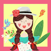Mi proyecto del curso: Ilustración vectorial con estilo. Un progetto di Illustrazione tradizionale, Illustrazione vettoriale, Disegno e Design per i social network di Lina Barco - 02.11.2023