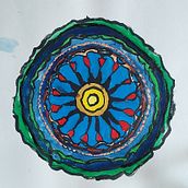 Biomorphic Design by Hafsah Danish 9 years old Ein Projekt aus dem Bereich Bildende Künste von Rabeea - 03.11.2023