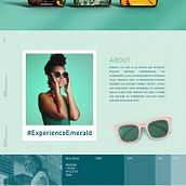 Logo and Visual Identity Design for Emerald Eye Care. Br, ing, Identit, and Logo Design project by Joshua B. - 06.02.2021