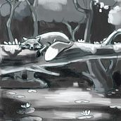 Mi proyecto del curso: Escenas atmosféricas.. Projekt z dziedziny Ilustracja c i frowa użytkownika sofiaaltuna4 - 03.11.2023