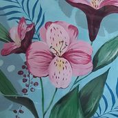 Thank you! This was so fun and inspiring. . Traditional illustration, Fine Arts, Painting, Acr, lic Painting, and Botanical Illustration project by rajaashakir - 11.05.2023