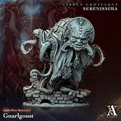 Gnarlgosot - Miniature for Archvillain Games. Un proyecto de 3D y Escultura de Leticia Souza Tomazini - 04.09.2023