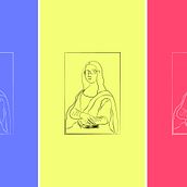 Retrato Monalisa. Animated Illustration project by Pilar Sales Alesso - 11.05.2023