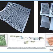 Griglietta parametrica. Ein Projekt aus dem Bereich 3D, Architektur, Möbeldesign und - bau, Industriedesign, Innenarchitektur, Produktdesign, 3-D-Modellierung, Digitale Architektur und 3-D-Design von Giuseppe Cossu - 05.11.2023