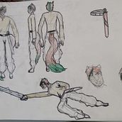 Meu projeto do curso: Desenho de personagens mangá do zero. Traditional illustration, Character Design, Comic, Pencil Drawing, Drawing, and Manga project by Maria Clara Cabral Pontes - 11.03.2023
