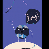 Dancing star | motion graphics. Motion Graphics, Design, and Animation project by Micaela Bazan - 11.06.2023