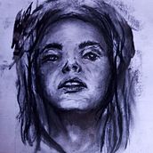 Mi proyecto del curso: Retrato artístico al carboncillo: creando atmósferas. Traditional illustration, Fine Arts, Drawing, Portrait Drawing, Realistic Drawing, and Artistic Drawing project by Félix Nieto Raya - 11.06.2023