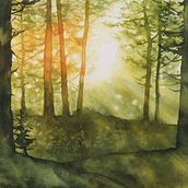 Il mio progetto del corso: Paesaggi incantevoli ad acquerello: dipingi con la luce. Painting, and Watercolor Painting project by Daniele Zago - 11.06.2023