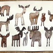 My project for course: Creative Drawing Techniques for Beginners. Design, Traditional illustration, Pencil Drawing, and Drawing project by Elena Smith - 11.06.2023