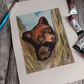Aquarelles. Traditional illustration project by Tifanie Poglajen - 11.06.2023