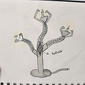 luminária . 3D, UX / UI, Ilustração tradicional, e Design projeto de Ana Vitoria - 06.11.2023