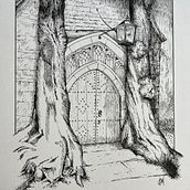 My project for course: Dip Pen and Ink Illustration: Capturing The Natural World. Sketching, Drawing, Artistic Drawing, Sketchbook, Ink Illustration, and Naturalistic Illustration project by ianmutton - 11.07.2023