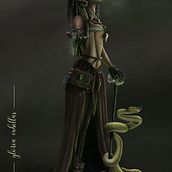 Mi proyecto del curso: Concept art para diseño de personajes y worldbuilding. Traditional illustration, Character Design, Digital Illustration, Concept Art, Digital Drawing, and Digital Painting project by Gloria Cubillas - 11.06.2023