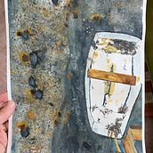 My project for course: Watercolour Texture Masterclass. Fine Arts, Painting, and Watercolor Painting project by zambiasmith - 10.24.2023