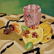 My first gouache. Fine Arts, Painting, Color Theor, and Gouache Painting project by mireiagascon - 11.06.2023