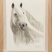 My project for course: Monochromatic Study Watercolor Horse. Traditional illustration, Watercolor Painting, Realistic Drawing, and Naturalistic Illustration project by Tina Cannon - 10.06.2023