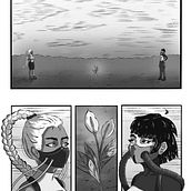 "Lliri de la pau" Cómic para la revista CCOOMICS, Barcelona. Digital Illustration, and Comic project by Fire - 11.07.2023