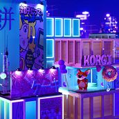 Korgi's World 3D . % Paloma Roldán Andújar tarafından hazırlanan 3D, Karakter Tasarımı, 3D Modelleme, 3D Karakter Tasarımı, 3D Tasarım, Şekil Çizimi, Animas, onlu İllüstras, Ve on projesi - 10.22.2023