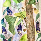 Mi proyecto del curso: Acuarela floral: conecta con la naturaleza. Projekt z dziedziny Trad, c, jna ilustracja,  Malarstwo, Malowanie akwarelą, R i sunek botaniczn użytkownika Maria Govantes - 07.11.2023
