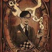 The Chess King . Digital Illustration, and Character Design project by Oyut Jargalsaikhan - 11.07.2023