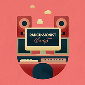 PADCUSSIONIST MUSIC - Video animations (Sound on). Video, Motion Graphics, and Digital Illustration project by Álvaro Ruiz Sánchez - 11.07.2023