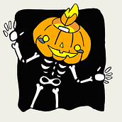 Desafío de Halloween - Popstober 23 by Ilariapops. Artesanato, Ilustração digital, e Desenho digital projeto de Gabriela Taboada de Karlsen - 08.11.2023