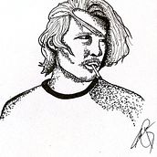Mi proyecto del curso: Diseño de tatuajes Blackwork. Un progetto di Illustrazione tradizionale, Illustrazione digitale e Design di tatuaggi di analuciacoronadoduarte - 08.11.2023