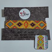 Mi proyecto del curso: Diseño y creación de joyería con mostacillas. Een project van Ontwerp van accessoires, Craft, Sieradenontwerp y Textiel van karenmgc92 - 09.11.2023